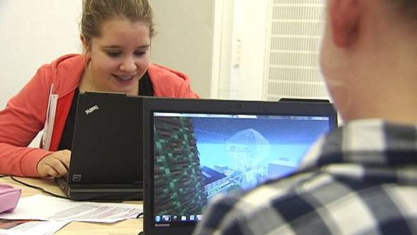 Minecraft-krav i skolen